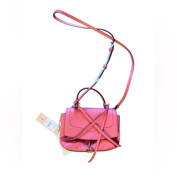 Rebecca Minkoff Stella Mini Satchel in Grapefruit NWT - Picture 3 of 11